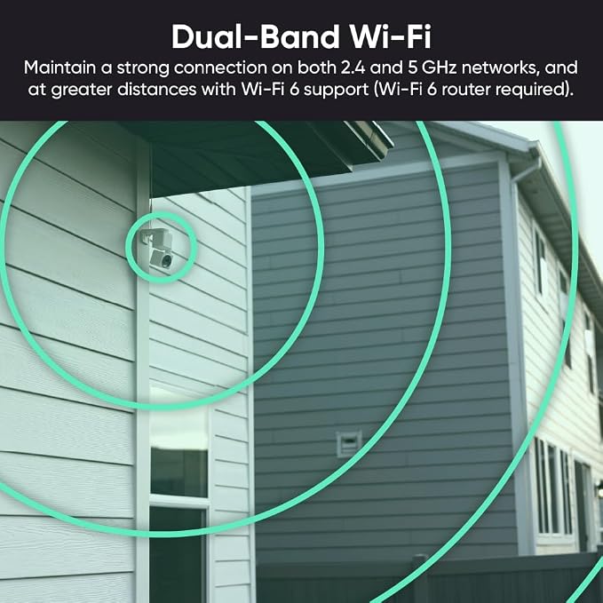 WYZE Cam Pan v4 (2-Pack), 4K Smart Home Security Camera System, AI Indoor/Outdoor Monitor for Baby/Pet/Person/Vehicle, Color Night Vision, 360° Pan/Tilt, 2.4G&5G, Works with Alexa & Google Assistant - Image 6