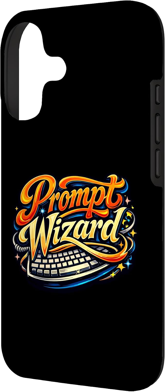 Prompt Wizard AI Retro Keyboard Case for iPhone 17 - Image 2