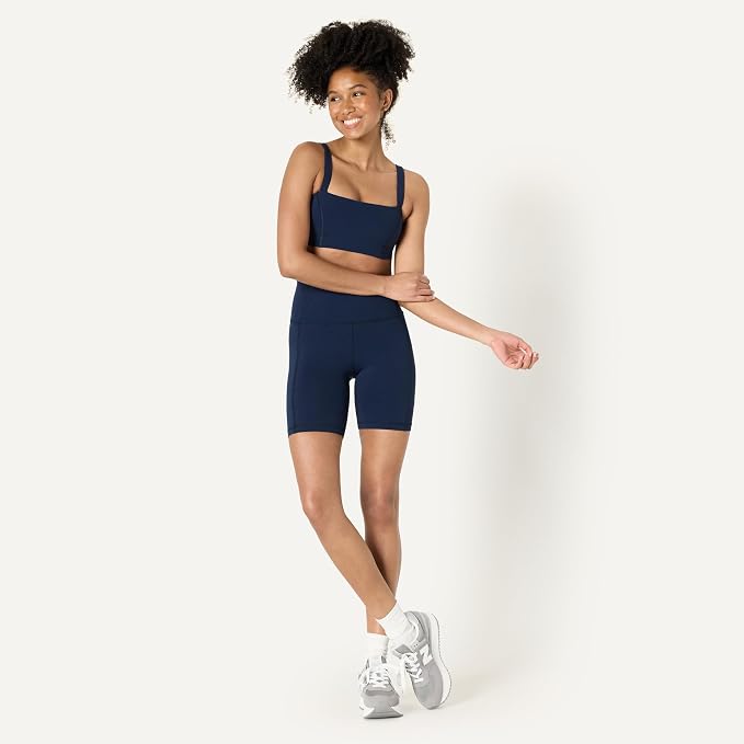Amazon Essentials Women's Active FormFlex Buttery Soft High Waist Biker Shorts - Image 5