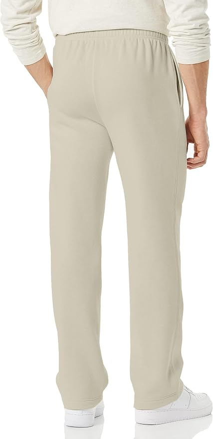 Amazon Essentials Men's Relaxed Straight Leg Fleece Open Bottom Sweatpant (Available in Big & Tall) - Image 3