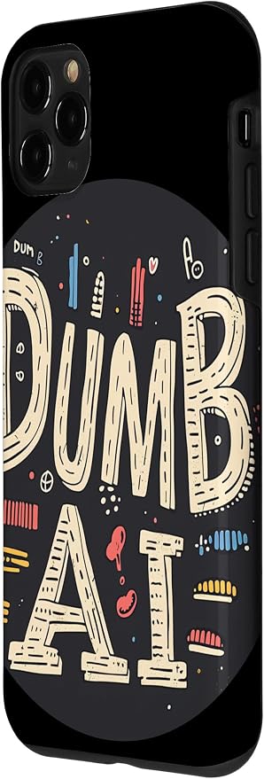 iPhone 11 Pro Dumb AI Stamp Costume Case - Image 2