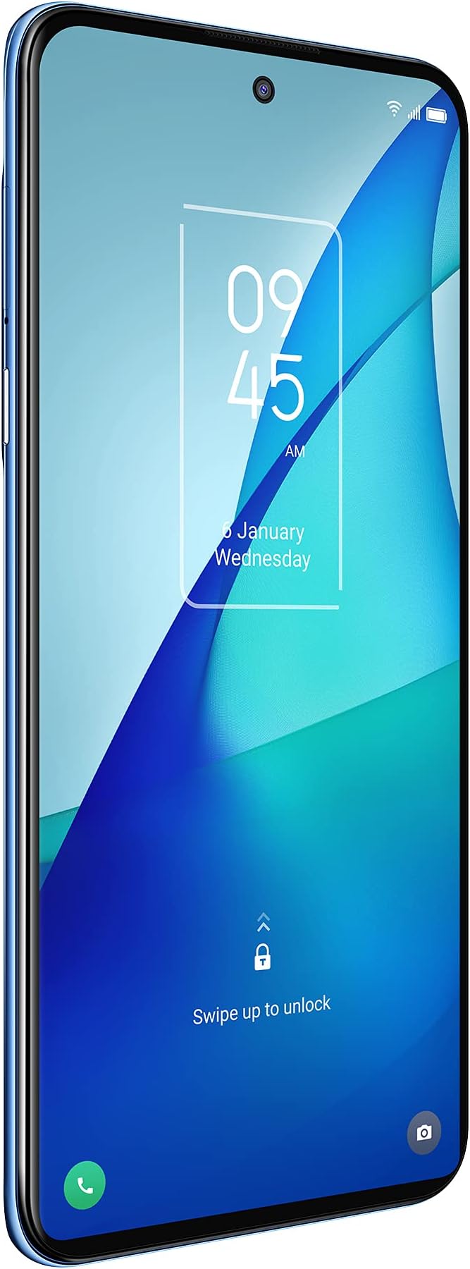 TCL 20S Unlocked Android Smartphone with 6.67” Dotch FHD+ Display, 64MP Quad Rear Camera System, 128GB+4GB RAM, 5000mAh Battery with Fast Charging, North Star Blue - Image 3