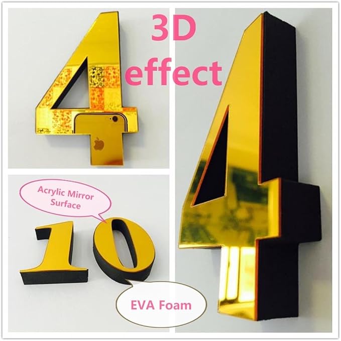 FASHION in THE CITY Large Frameless 3D DIY Mirror Surface Wall Clocks Modern Design for Living Room Bedroom Home Office Kids Room Hotel Coffee Hall Bar Wall Decoration - Image 4