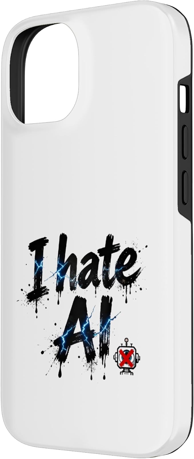 I Hate Ai Case for iPhone 14 - Image 2