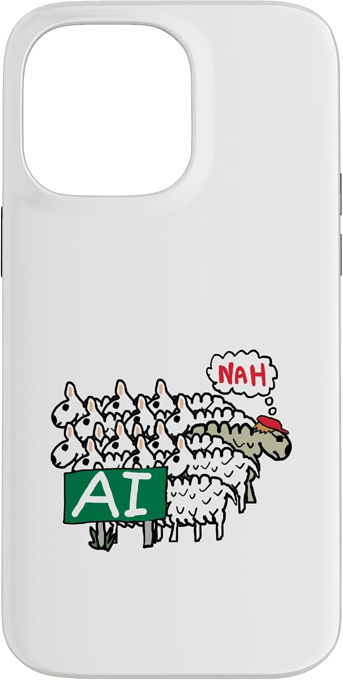 Anti AI Case for iPhone 14 Pro Max by Unknown