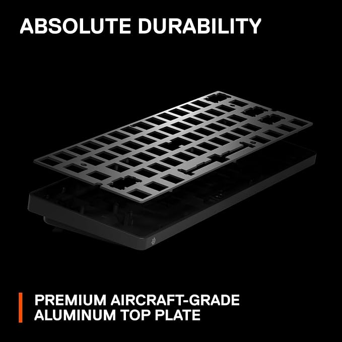 SteelSeries Apex Pro Mini Wireless Keyboard - 60% Design - OmniPoint 2.0 - Quantum 2.0 Wireless - Double Shot PBT Keycaps - Black - Image 7