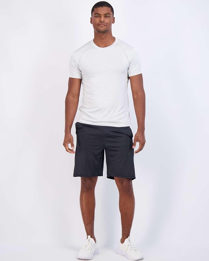 5 Pack Men's Dry Fit Short Sleeve T-Shirt Gym Workout Athletic Running Tee | Cooling, Moisture-Wicking, Crew Neck, Quick-Dry, Breathable, Active, Exercise, Fitness, Basketball, Cycling, Hiking, Tennis - Image 7