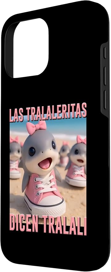 Trendy Internet Meme Tralaleritas Dicen Tralali AI Generated Case for iPhone 16 Pro Max - Image 2