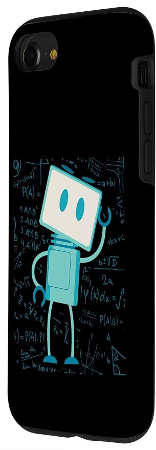 Artificial Intelligence Robot Futuristic AI Robotic Engineer Case for iPhone SE (2020) / 7 / 8 - Image 2