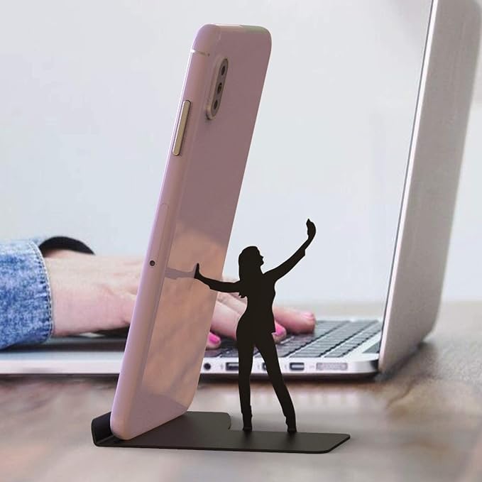 Artori Design Cell Phone Stand for Desk - Smartphone Stand for Office or Home - Cute Phone Stand for Recording Watching Videos Gaming or Video Calls - Unique Phone Holder for Tablets and Cellphones - Image 2