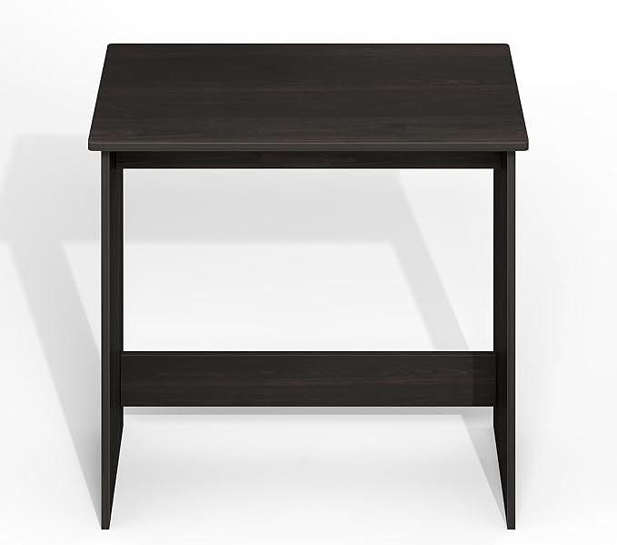 Furinno Simplistic 31-Inch Black Computer Desk, Small Office Desk, Rectangular Home Office Desk with Drawers, Gaming Desk for Home Office, Bedroom, Study Room, Black Espresso - Image 6