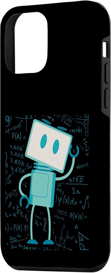 Artificial Intelligence Robot Futuristic AI Robotic Engineer Case for iPhone 12 mini - Image 2