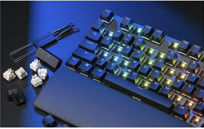 ASUS ROG Strix Scope II X Wired USB Mechanical Gaming Keyboard – 100% Full-Size, Hot Swappable Pre-lubed ROG NX Snow V2 Linear Switches, PBT Keycaps, RGB, PC/Mac Support - Black - Image 2