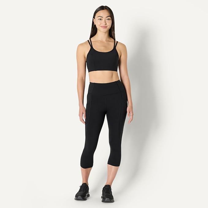 Amazon Essentials Women's Active Total Train Gym Workout Leggings - Image 3