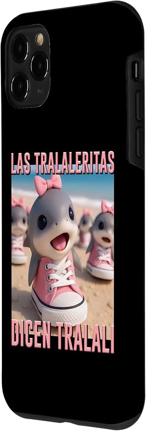 Trendy Internet Meme Tralaleritas Dicen Tralali AI Generated Case for iPhone 11 Pro - Image 2
