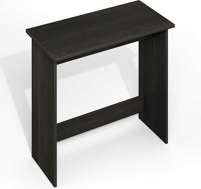 Furinno Simplistic 31-in Black Computer Desk with Drawers, Black Espresso | Small Office Desk, Rectangular Home Office Desk, Gaming Desk for Home Office, Bedroom, Study Room - Image 5