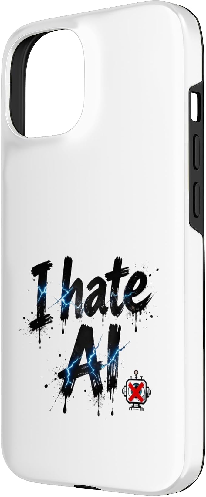 I Hate Ai Case for iPhone 15 - Image 2