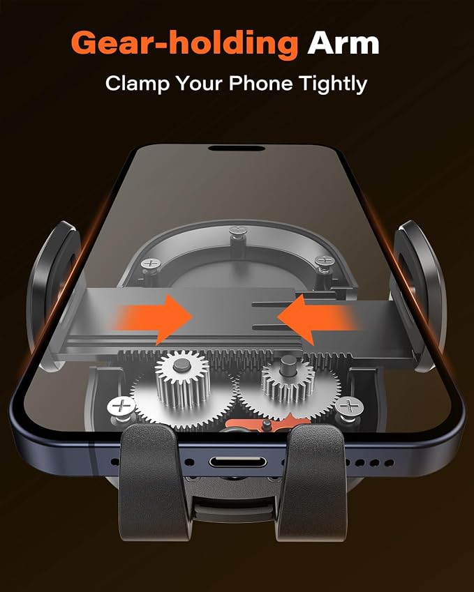 APPS2Car Car Phone Mount with Suction Cup, Universal Windshield Dashboard Holder with Sticky Gel Pad, Compatible with iPhone 17/16/15/14/13, Samsung, Most Smartphones - Image 5