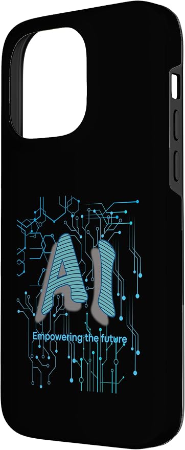 AI Circuit Board Tech Design for programmers & Engineers Case for iPhone 14 Pro Max - Image 2