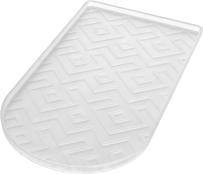 Silicone Coffee Mat,15.8"x 7.8"in Bar Mat for Countertop,Heat-Resistant,Non-Slip,Leak-Proof,Fit for Coffee Maker/Espresso Machine-Translucent - Image 8
