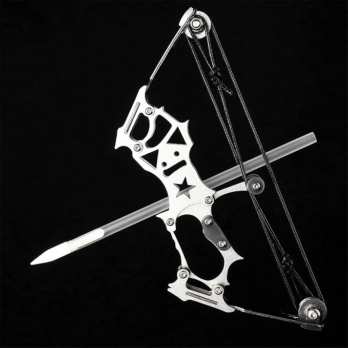Archery Bow Set Left and Right Hand Compound Bow Hunting Bow Metal Material Catapult RH/LH for Practice Archery - Image 6