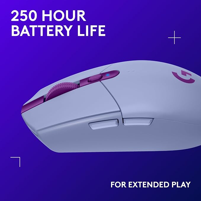 Logitech G305 Lightspeed Wireless Gaming Mouse, Lilac + Yeti Orb RGB Gaming Microphone with LIGHTSYNC, USB Mic for Streaming - Image 7