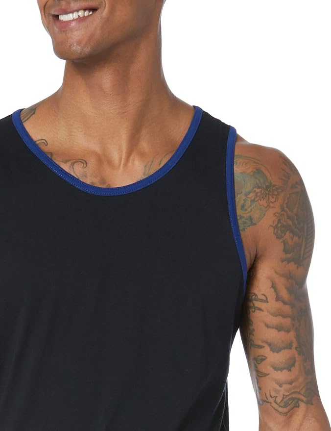Amazon Essentials Men's Active Quick Dry Tech Stretch Moisture Wicking Lightweight Gym Tank Top - Image 4