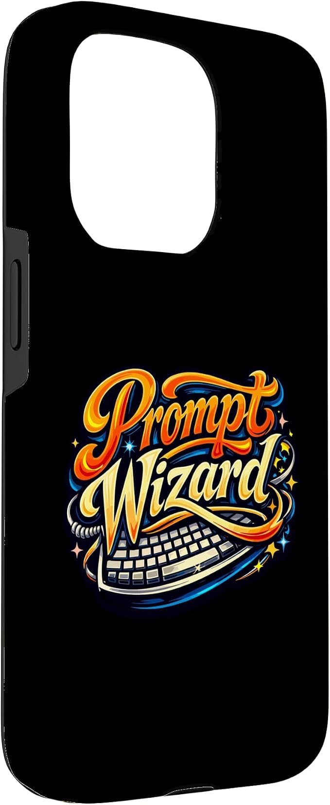 Prompt Wizard AI Retro Keyboard Case for iPhone 15 Pro - Image 3