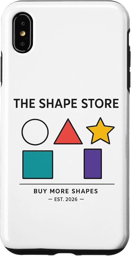 The Shape Store Funny Viral Meme from 2026 AI Humor Case for iPhone Xs Max by Unknown