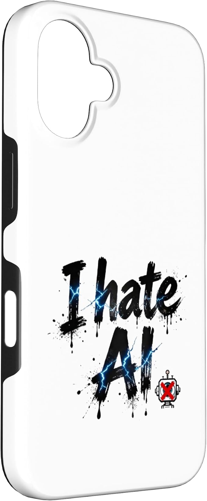 I Hate Ai Case for iPhone 16 - Image 3