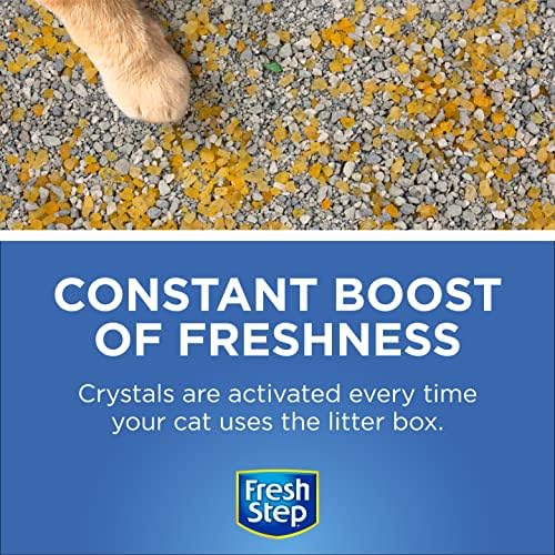 Fresh Step Cat Litter Crystals Deodorizer, Summer Breeze, 15 Oz, 3-Pack - Image 3
