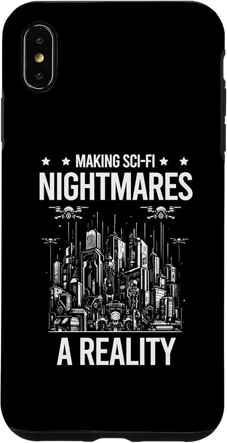 iPhone XS Max AI Making Sci-Fi Nightmares Reality Artificial Intelligence Case by Unknown