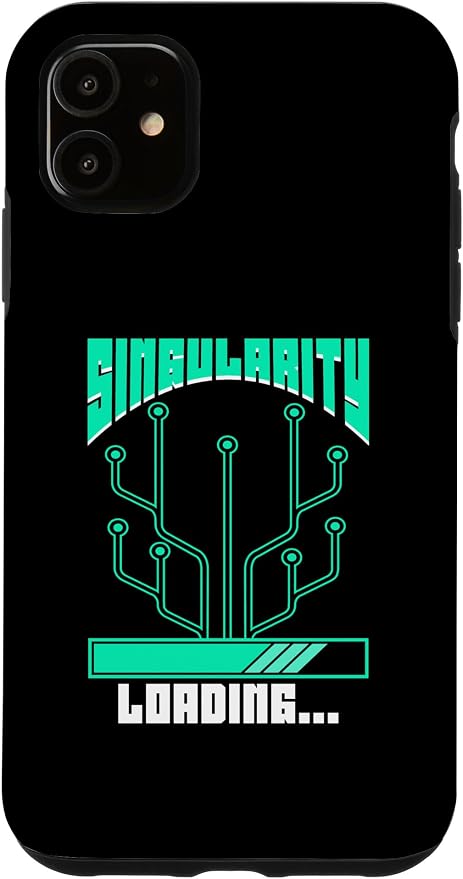 iPhone 11 Singularity Loading Prompt Ai Artificial Intelligence Case by Unknown