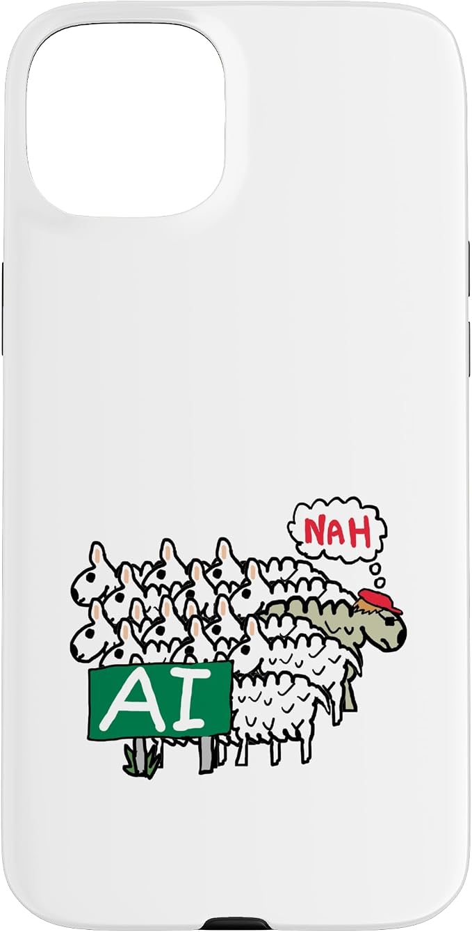 Anti AI Case for iPhone 15 Plus by Unknown