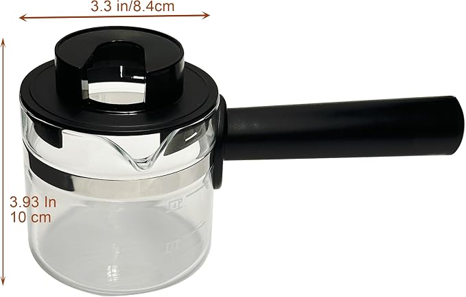 4 Cup Glass Espresso Coffee Carafe Compatible with Mr. Coffee, Krups, Salton, DeLonghi, Imusa, and espresso coffee maker Suitable for most espresso coffee makers on the market. - Image 5