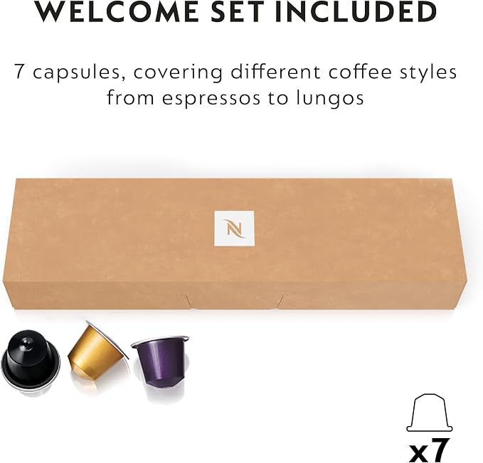 Nespresso Essenza Mini Espresso Machine by Breville, Piano Black - Image 3