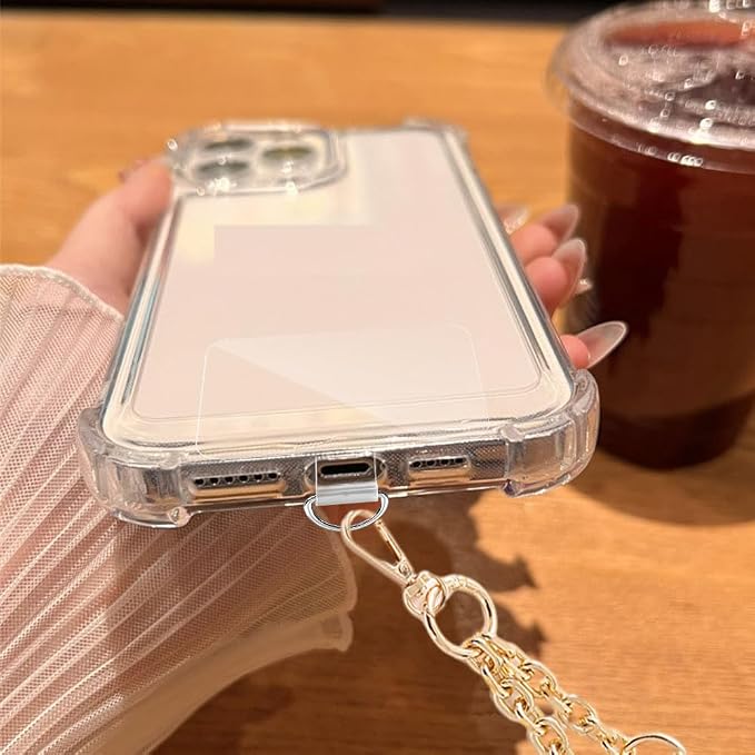Crossbody Lanyard Strap, Universal Phone Chain Strap with Detachable Tether Tab, Durable Metal Strap Compatible with Most Phone Bags Purse - Image 7