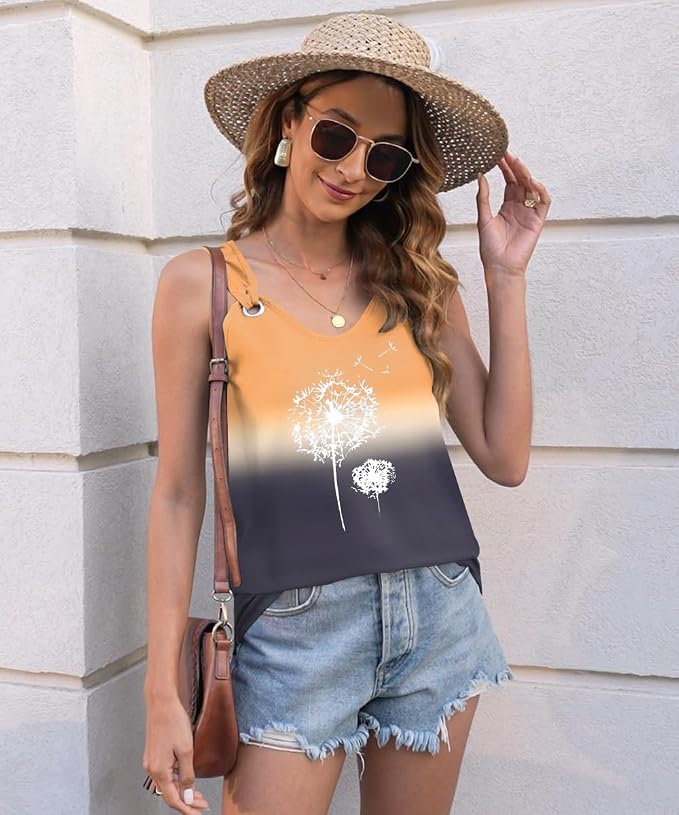 Disamer Womens Tank Tops 2026 Loose Fit Casual Summer Spaghetti Strap Trendy Spring Cute Lace Sleeveless T Shirts - Image 3