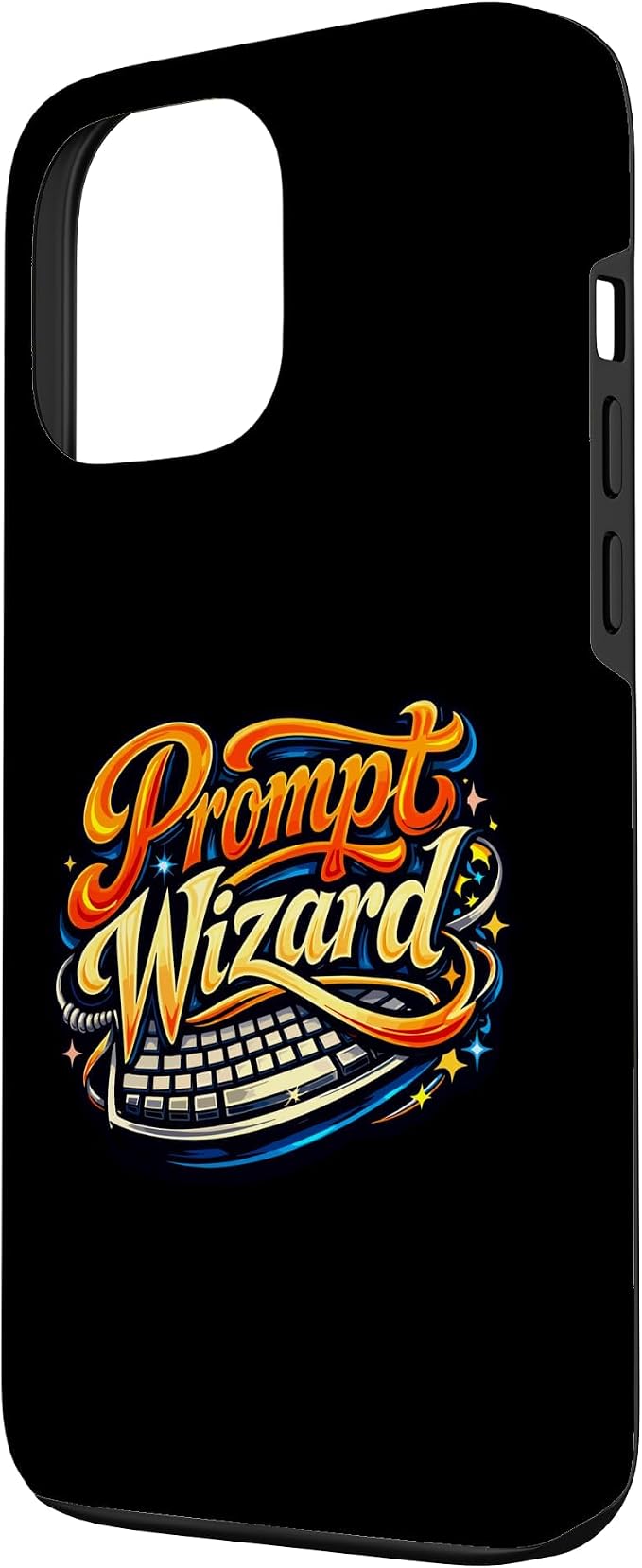Prompt Wizard AI Retro Keyboard Case for iPhone 13 Pro Max - Image 2