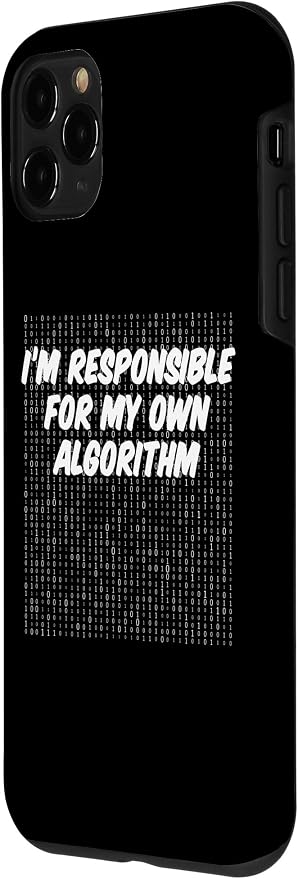 iPhone 11 Pro Binary Code Computer Algorithm AI Artificial Intelligence Case - Image 2