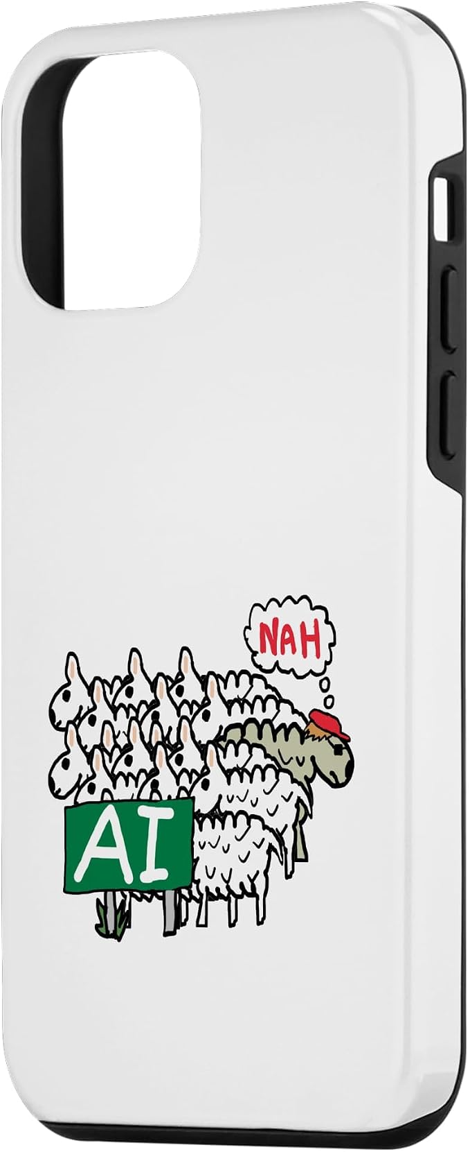 Anti AI Case for iPhone 12 mini - Image 2