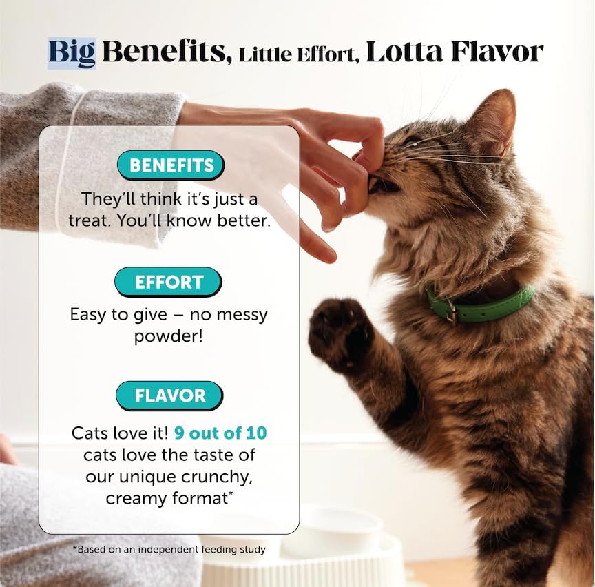 Pet Honesty Vet Backed Cat Calming & Anxiety Relief Chews, Chicken, 900ct - Image 4