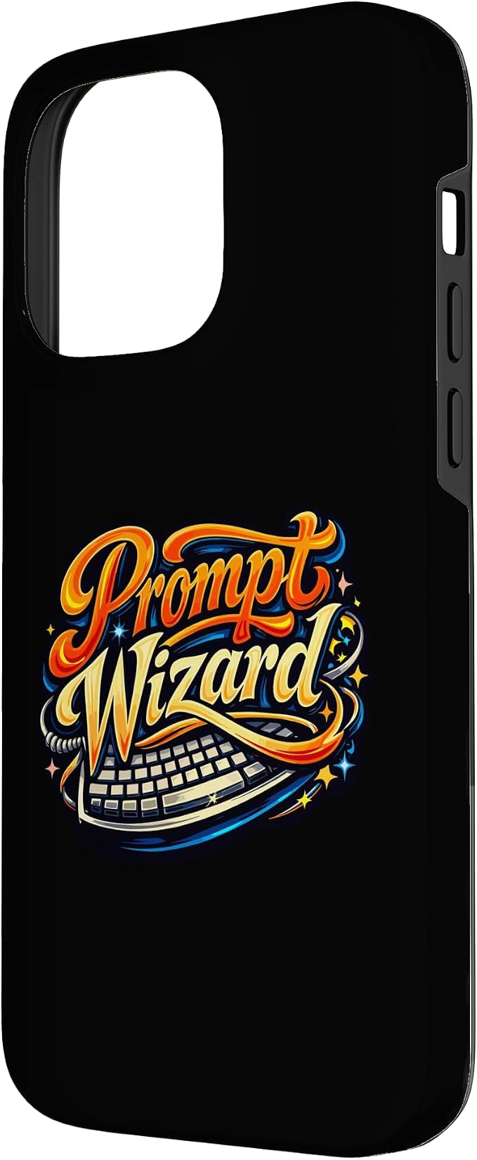 Prompt Wizard AI Retro Keyboard Case for iPhone 14 Pro Max - Image 2