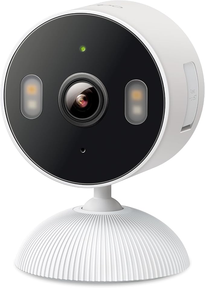 Tapo 1080p Indoor/Outdoor Security Camera - Free Person/Motion/Baby Cry Detection, Color Night Vision, IP65 Weatherproof, SD/Cloud Storage, Works w/Alexa & Google Home HybridCam by Unknown