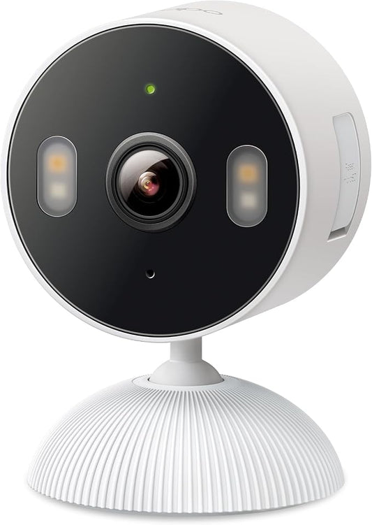 Tapo 1080p Indoor/Outdoor Security Camera - Free Person/Motion/Baby Cry Detection, Color Night Vision, IP65 Weatherproof, SD/Cloud Storage, Works w/Alexa & Google Home HybridCam by Unknown