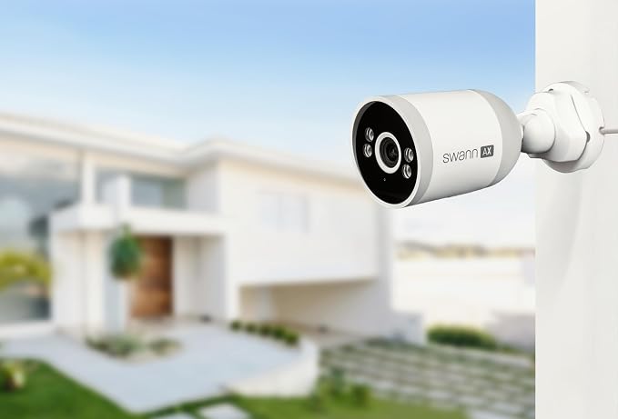 Swann AdvancedX Wired 4K Security Camera PoE Outdoor Bullet, Color Night Vision, Smart AI Video Analytics/Alerts, Advanced Motion Detection - Image 5