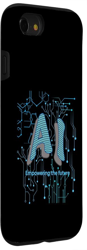 AI Circuit Board Tech Design for programmers & Engineers Case for iPhone SE (2020) / 7 / 8 - Image 3