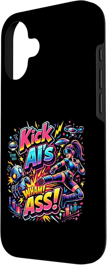 Tech Human vs AI Case for iPhone 16 - Image 2