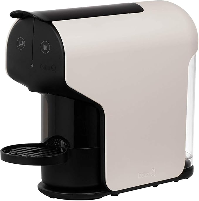 Delta Q Quick Espresso Pods Coffee Machine for Delta Capsules, White by DeltaQ