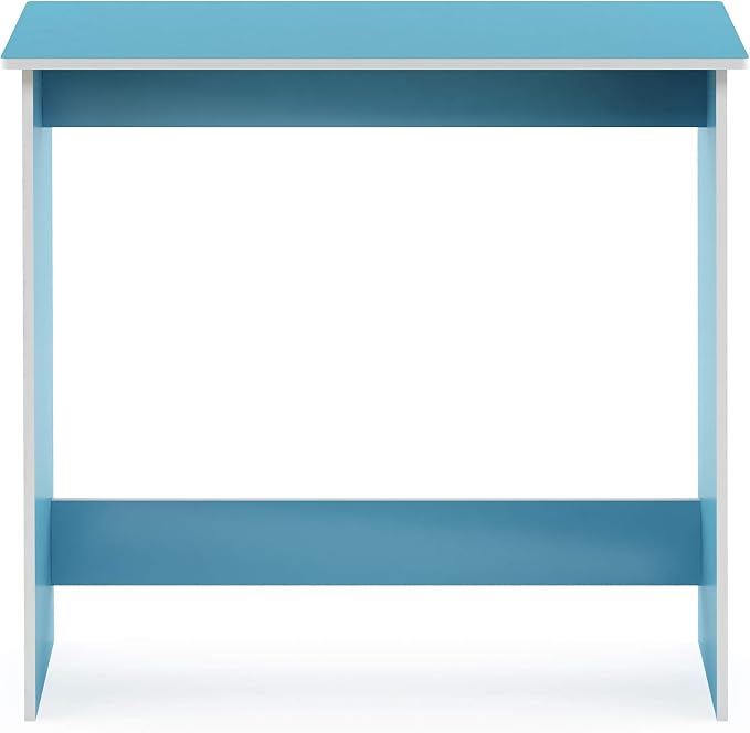 FURINNO Simplistic Study Table, Light Blue - Image 6